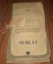 USGI WWII M12 tool rolls Factory Sealed W/ Tags Nos Unissued Unopened. picture