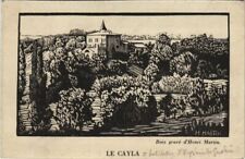 CPA SAINT-GENEST-de-CONTEST Le Cayla - Grave wood by Henri Martin (1087755) picture
