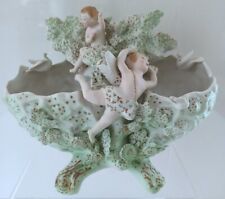 Vintage Rossetti Bisque Figurine with 2 Cherubs picture