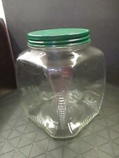 Vintage Hazel Atlas Glass Storage Jar no chips or cracks pristine picture