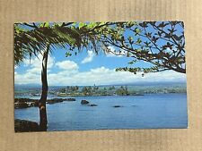 Postcard Hawaii HI Hilo Bay Big Island From Naniloa Hotel Vintage PC picture