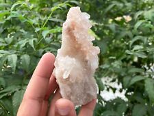 242 gm Pink Quartz Himalayan Crystal Natural Rough Healing Minerals Specimen picture