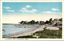 Niles Beach East Gloucester, Massachusetts. Postcard. AY. picture