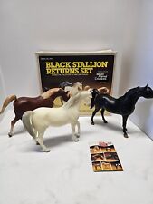Vintage Breyer Animal Creations #3030 Black Stallion Returns Box Set Sagr Johar picture