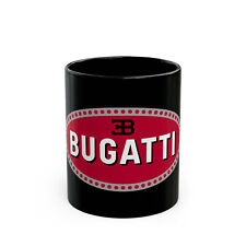 Bugatti Car Logo - Black Coffee Mug (11oz, 15oz) picture
