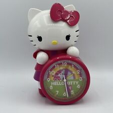 2013 Sanrio Hello Kitty 8” Alarm Clock (WORKS) Cute And HTF Working picture