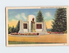 Postcard Lincoln Speech Memorial Gettysburg Pennsylvania USA picture