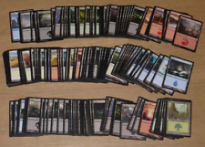 MAGIC THE GATHERING LOT OF ABOUT 200 BASELANDS ALSO VINTAGE SERIES picture