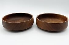 2 Teak Bowls ILLUMS BOLIGHUS Mid Century Modern MCM Vintage  Denmark Wooden picture