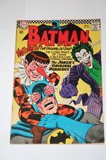 Batman 186 1966 DC 1st appearance of Gaggy Joker cover picture