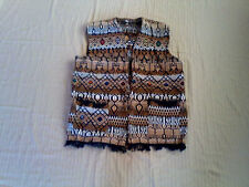 Vintage Beautiful High Quality Fancy Hand Loom Woven Vest picture