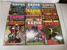 Lot of 12 EERIE Magazines VG-FN picture