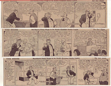 The Nebbs by Hess & Carlson - 26 large daily comic strips - Complete May 1937 picture