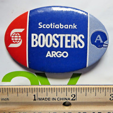 CFL Booster Button pin Toronto ARGOS Scotiabank football fan Argonauts picture