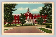 Oxford OH-Ohio Withrow Court, Miami University, Vintage c1942 Postcard picture