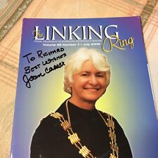 The Linking Ring July 2008 Joan Caesar Autographed Issue picture