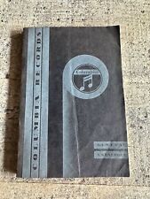 1934 COLUMBIA Royal Blue Record Catalog Records Listed and Including November picture