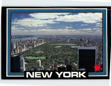 Postcard Look north from the top of RCA building New York City New York USA picture