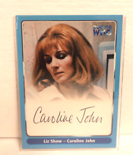 2000 Dr. Who Signed Limited Edition Trading Card A10: Caroline John picture