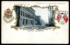PEMBROKE Ontario Postcard 1900s Street View Patriotic Flag by Mitchell picture
