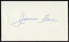 Jamie Farr signed autograph 3x5 Cut American Comedian Actor in sitcom M*A*S*H picture