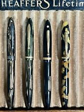 9A)  4 SHEAFFER LARGE 500 SIZE BALANCE FOUNTAIN PENS picture