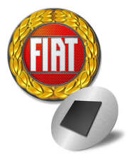 Fiat 1966 - 1967 Emblem Round Fridge Magnet picture
