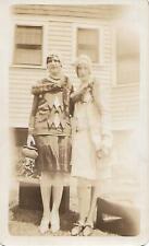 FLAPPERS 1920s Women FOUND PHOTOGRAPH Original BLACK AND WHITE Portrait 210 59 B picture