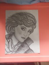 12×9 Drawing Of Princess  Diana  picture
