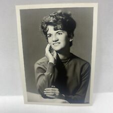 Vintage Photo 1960 Teen Girl Posed Portrait picture