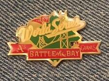 1989 Oakland Athletics Lapel Pin ~MLB~ World Series Battle of the Bay ~ Giants  picture