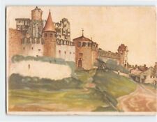 Postcard Burg Von Trient By A. Durer By Trento, Italy picture