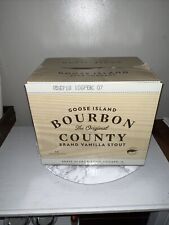 GOOSE ISLAND BEER CO. Bourbon County Brand Vanilla Stout  2018 Empty Case picture