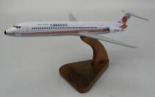 MD-83 LAC Canarias MD83 Airplane Wood Model FreeShp New picture