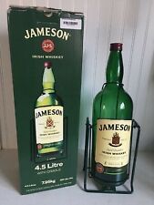 Jameson Irish Whiskey 4.5 L Empty Bottle LARGE W/Box/cradle  picture