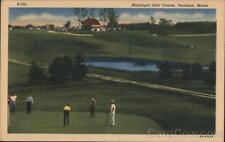 Portland,ME Municipal Golf Course Cumberland County Maine Portland News Co. picture