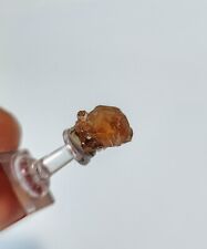Grossular Garnet Var Hessonite Terminated Gem Crystal Natural- Jeffrey Mine .87g picture