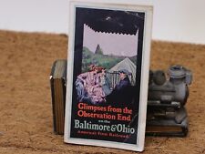 Vintage B&O Railroad Travel Booklet - 1920s picture