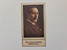 Dr. Egaz Moniz Portugal 1919 WW1 World War 1 NY Pictorial Picture Peace Delegate picture