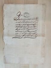 ANTIQUE 1861 CHINA CHINESE SLAVES HAVANA CONTRACT DOCUMENT SIGNED picture