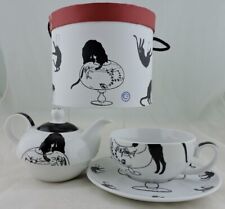 Metropolitan Museum of Art Cat Tea-For-One Pot Cup & Saucer Le Chat Noir MMA picture
