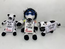 ✅Chick Fil-A ✅6” Cow Plush Toys ✅Lot Of 3 ✅Eat Mor Chikin Stuffed Animals 😍😍😍 picture