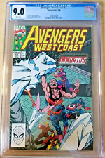 Avengers West Coast  #62  Marvel  1990  CGC  9.0  1st appearance of Time-Keepers picture