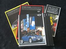 2005 MINI Cooper Conv't & Cooper S Convertible 80pg Brochure & Catalog Sheet set picture