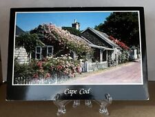 Postcard Rose Covered Cottages Cape Cod Massachusetts Vintage Unposted picture