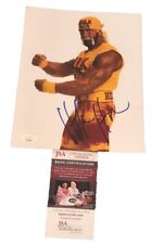 HULK HOGAN SIGNED 8X10 PHOTO HULK RULES WWE WWF JSA AUTHENTICATED #AP94850 WOW picture