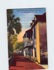 Postcard Fatio House Old Aviles Street (Spanish Quarter) St. Augustine Florida picture