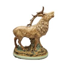 Wapiti Bull Elk Figurine Sculpture 'Winter Call' by Wild Wings VTG Ceramic 10
