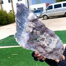 2.3LB Natural druzy Vision Amethyst quartz cluster crystal specimen Healing picture