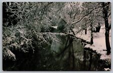 Shawnee State Park Lake Roosevelt Lodge Winter Snow Portsmouth River Postcard picture